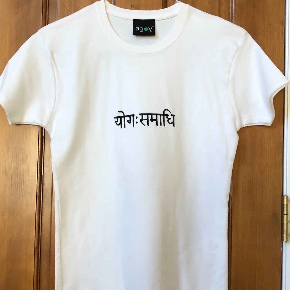 Womens Yoga Tee by agoy  - Yoga is Bliss